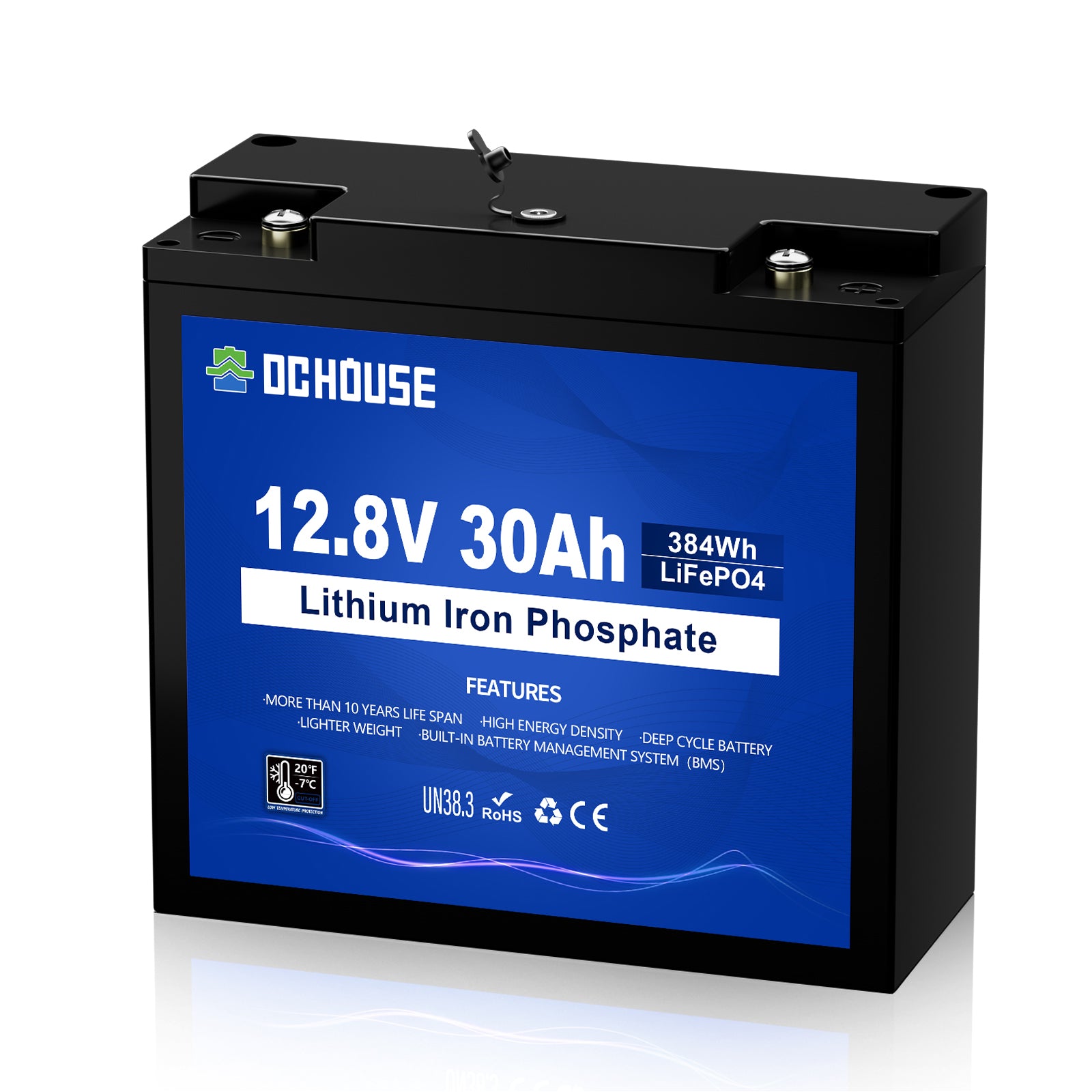 12V 30Ah Mini LiFePO4 Lithium-Batterie