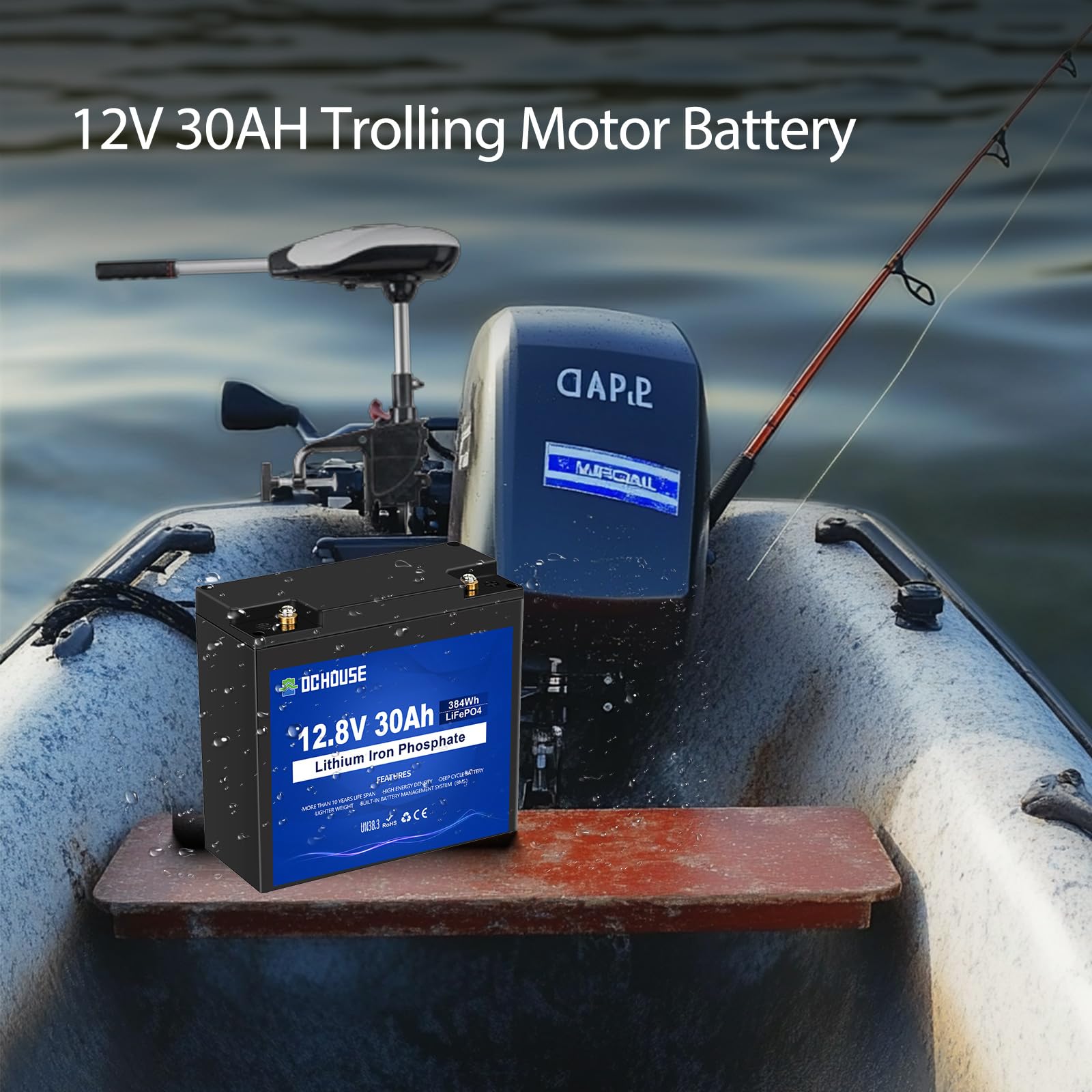 12V 30Ah Mini LiFePO4 Lithium-Batterie