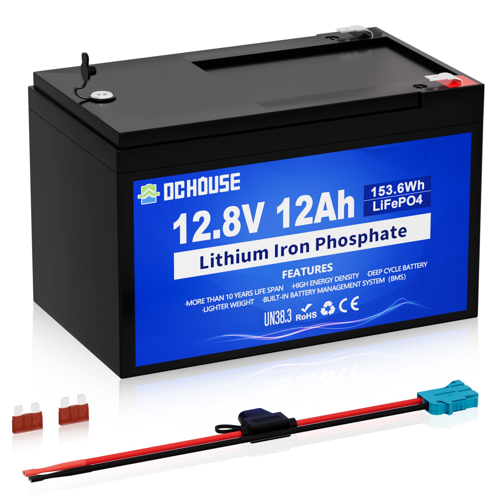 12V 12Ah LiFePO4 Lithium Batterie