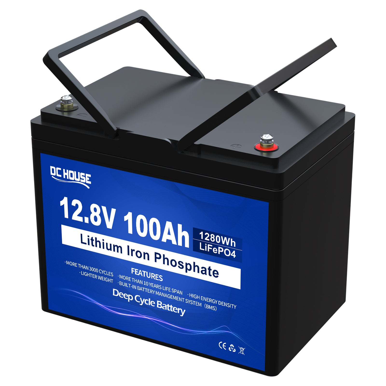 12V 100Ah LiFePO4 Lithium Batterie