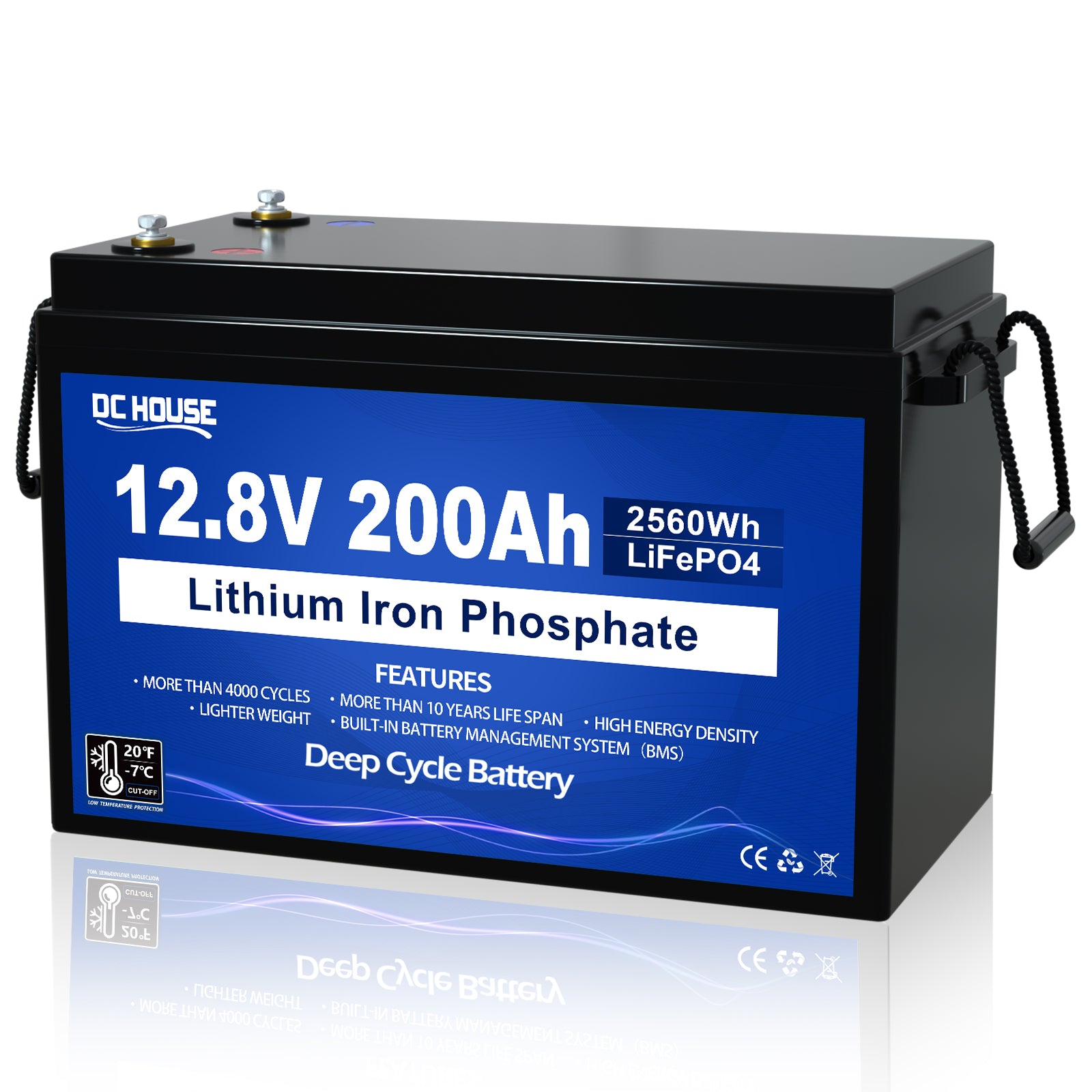 12V 200Ah LiFePO4 Lithium Batterie